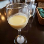 ピッツェリア ゼータ ドゥエ - トウモロコシの冷製スープ