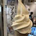 GOSHU - 210714水　富山　GOSHU　塩ソフトクリーム350円