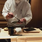 恵比寿 鮨 ふじまさ - 手巻き