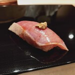 恵比寿 鮨 ふじまさ - 中とろ漬け