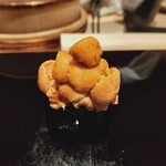 恵比寿 鮨 ふじまさ - うにを積んでくれました