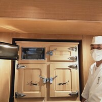 恵比寿 鮨 ふじまさ - 氷で冷やす