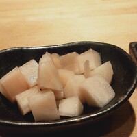 恵比寿 鮨 ふじまさ - ガリ角切り