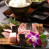 近江牛三種盛御膳