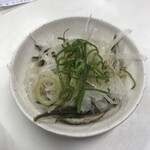 立呑処 大川 - 豆鯵南蛮漬け