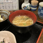 會水庵 - 美味い味噌汁。