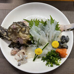 食彩厨房 甚兵衛 - おこぜの活き造り