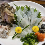 食彩厨房 甚兵衛 - おこぜの活き造り