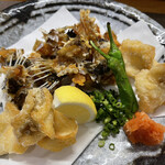 食彩厨房 甚兵衛 - おこぜの唐揚げ