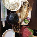 Sushishokudou Ohan - 日替りメニュー　アジ定食