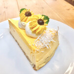 サンデーブランチ - ひまわりチーズケーキ ドリンク付1321円