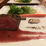 手打ち蕎麦とフレンチの やな木 - ＜2012年10月＞千屋牛のリソレ、赤ワインのレホールソース