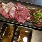 肉匠竹駒 - ◆「朝採れ三種盛り」