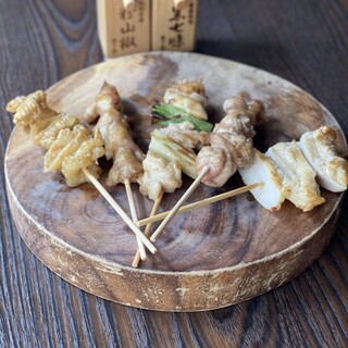 ○Yakitori/Sashimi ○The taste of dishes made with fresh morning chicken and seafood is exceptional