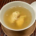 竹屋町 三多 - オコゼとズイキの餡掛け