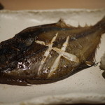 魚吉 - カレイの塩焼き