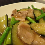 春駒 - 茄子のアップ