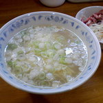 ねぎそば & かやく