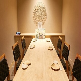 全席暖簾個室でご案内承ります♪バリエーションは様々！