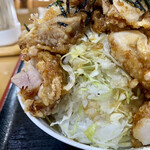 お食事処 大元 - 安心してください。キャベツは少しだけです。