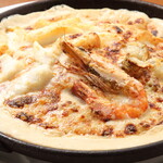 ボンジョルノ - 魚介類のドリア