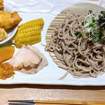 冠地鶏とかぼす平目 とよの本舗 - 