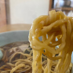 朝日屋 - 麺がモチモチ❣️たまらない^_^