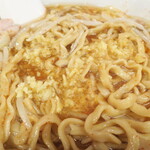 ラーメン二郎 - 最高のスープ完成♪