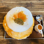 サカノウエカフェ - 赤肉生メロン　1,500円 小さめサイズ