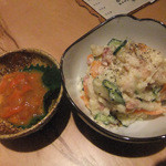 Izakaya Ichi - ばくらい、ポテトサラダ