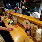 そらや - 立ち飲みカウンター