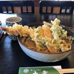 本手打そば 山楽 - りっぱな天ぷら