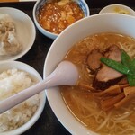 香湯ラーメン ちょろり - ランチCセット（塩ラーメン）