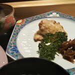 寿し芳 - 河豚の西京漬け。