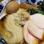 らぁめん 生姜は文化。 - 信玄鶏の冷やし和風らぁめん