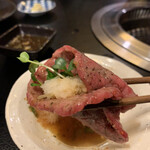 京松蘭 - 大根おろしと貝われ