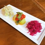 IZAKAYA VIN - 野菜3種のマリネ（900円）