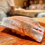 すし 喜邑 - 2021.6.  鯵