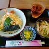 かごの亭 - 「ミニ天丼セット(温うどんチョイス)」528円(*^^*)安!!