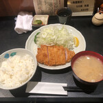 もち豚とんかつ たいよう - ロースランチ