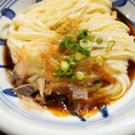 うどん うばら - 鰹のきいた出汁をかけると、もう旨い！