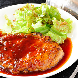 Gram's selection of Hamburg and beef misuji Steak are available◎