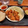 Teketeke - ぽん酢ソース鶏唐揚げ定食　750円（税込）