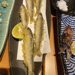 魚こころ - 稚鮎の天ぷら