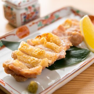 h Shunsai Wazen Sagawa - 阿波尾鶏の塩焼き
