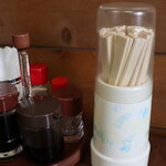 もりとう食堂 - テーブルセット