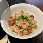 らーめん 鉢ノ葦葉 - 地鶏と根菜の味ごはん（小）230円