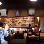 志じみ茶屋 湖舟 - 店内の風景　2021.7