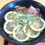 らーめんむかし屋 - 夏にピッタリ！爽やか塩ラーメンです。