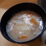 とんかつ燕楽 - 豚汁